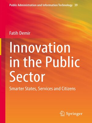 cover image of Innovation in the Public Sector